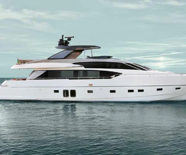 Sanlorenzo SL86 THYKE profile view