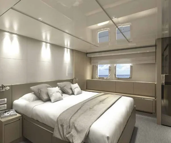 THYKE Owner’s cabin on the lower deck